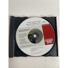 DVD – United States Census 2000 – District Summary Files