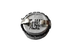2pcs 1254 Battery Replaces 1254PF4D For JBL Endurance Race（JBL Race TWS) earbuds