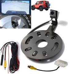 Rear View Camera Backup Camera + Tire Bracket For Jeep Wrangler Sales 2007-2018