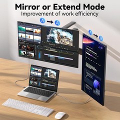 USB C to HDMI Cable 10 ft, 4K 60Hz USB Type C to HDMI 2.0 Braided Cord …