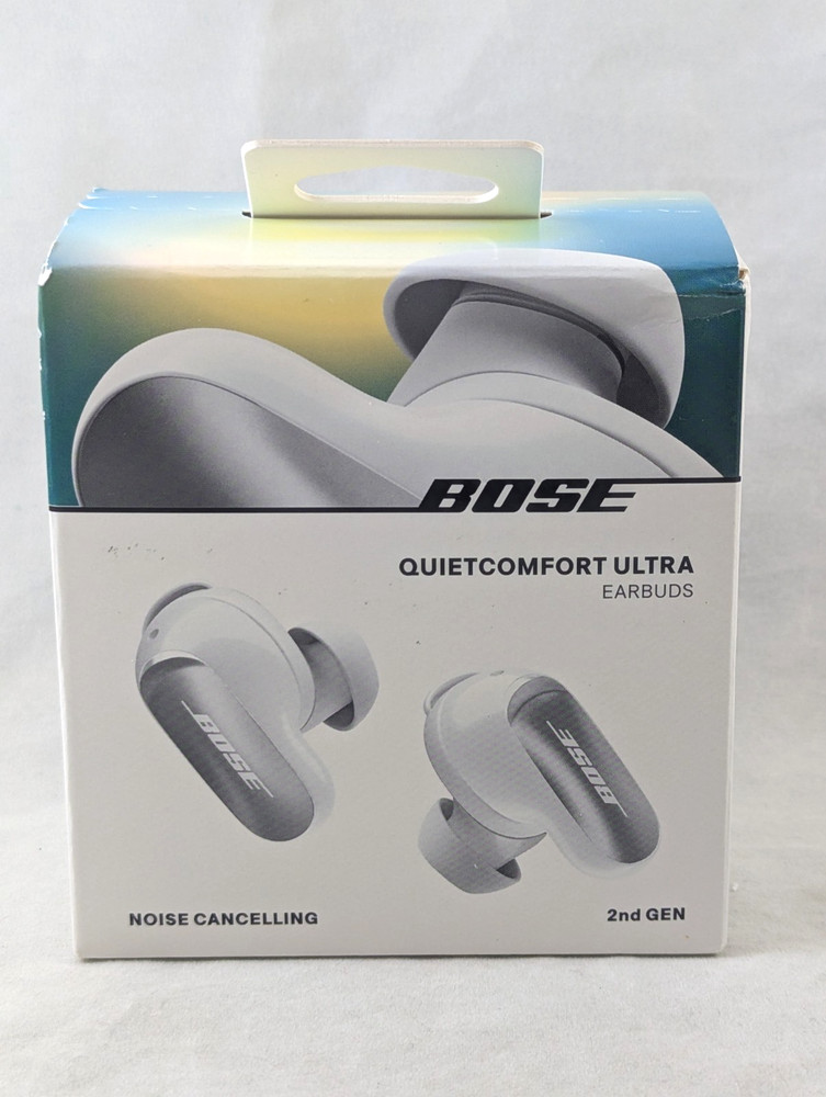 Bose QuietComfort Ultra Earbuds 2nd Gen (2025 Model) White Smoke 896637-0020