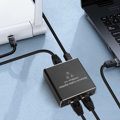 Ethernet Splitter 1 to 2 1000Mbps LAN Network Splitter Internet Splitter RJ45…