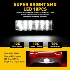 Fit For Chrysler 300 Dodge Charger Challenger LED License Plate Light 2015-2020