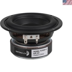 Compact 4-Inch 80W Woofer with Aluminum Enclosure & Voice Control Functionality