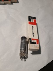 Lot 10 ITT/Lindal Electronic Tubes w BOXES 6CA4, 17GK8, 17CU5, 25BK5, 30CW5 ETC