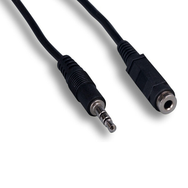 6 feet 3.5mm AUX Extension Cord for Car Stereo Smartphones Tablets MP3 Laptop