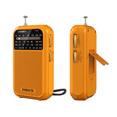 AM/FM/SW Portable Radio D220 Shortwave Receiver Pocket Radio Battery Operated US
