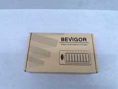 Bevigor 8 Bay Smart Battery Charger With 8 batteries Brand New and free battery