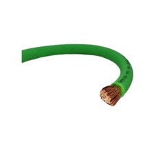 25 ft 2/0 Gauge AWG LIME GREEN Power Ground Wire Sky High Car Audio GA Feet