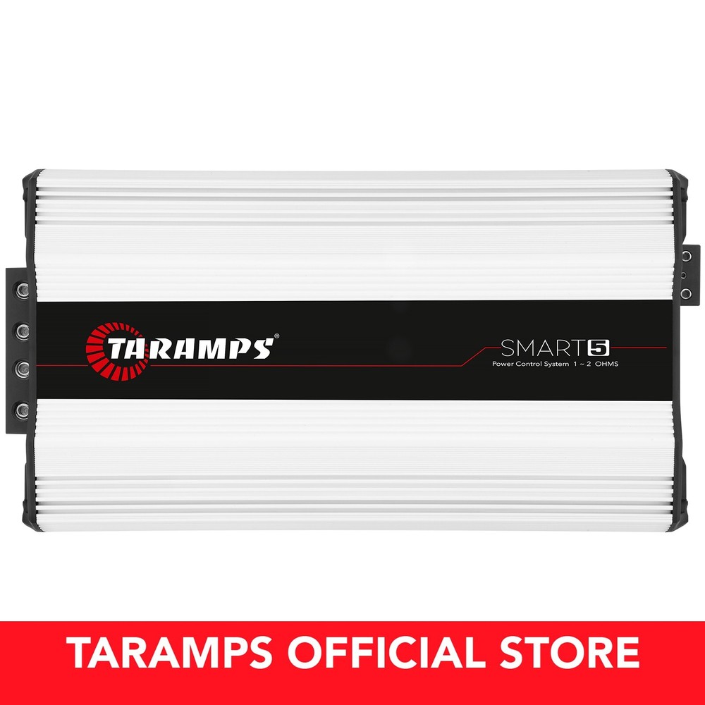 Taramps Smart 5 Monoblock Amplifier 5000 Watts Rms Multi-Impedance 1~2 OHMS