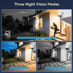 5MP Outdoor Wireless Security Camera System Home WiFi 10CH NVR Night Vision 30m