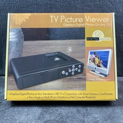 Digital Decor TV Picture Viewer Media Player SD CF Memory Card Reader Photo Slid