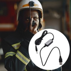 Upgraded USB Cable PG-3J ABS & Metal Suitable for Radio TH-D7E TH-F6E