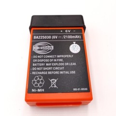 2pcs Original BA225030 6V 2100mah For remote control crane driving 05AA battery