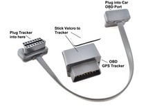 OBD2 GPS Tracker Real Time Vehicle Tracking Device 4G OBD II Car + $5 SIM