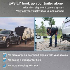 WiFi Wireless Backup Camera Magnetic Portable Rechargeable For Truck Trailer RV
