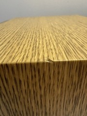 JBL J2050 Woodgrain Bookshelf Speakers Pair 2 Way Oak MADE IN USA Tested Works