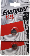 2 PACK ENERGIZER ECR1616 CR1616 Lithium Bat. (GREAT EXPIRE 06/34) FREE TRACKING