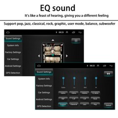 WiFi Mirrorlink 7″ 2 Din GPS Touch Screen Car Radio Stereo Bluetooth Android 9.0