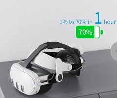 20W Fast Charging Battery Strap for Quest 3