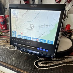 Eclipse AVN7000 GPS Navigation DVD Player HDD 1 DIN In-Dash 7in Screen