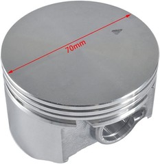 70mm Piston .550, Flat Top Race Kit For 212cc High Compression performance