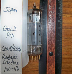 Strong Realistic Lifetime GOLD PIN 6GW8 / ECL86 Tube – Japan