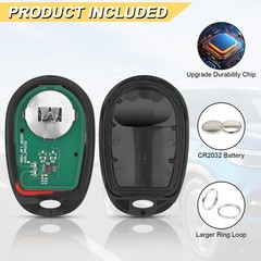 Key Fob Replacement for 2008-2013 Toyota Highlander/ 08-18 Sequoia/ 04-17 Sie…