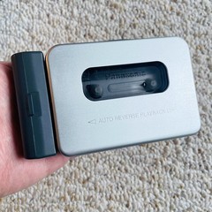 [RARE BOX] PANASONIC SX50 Walkman Cassette Player, Awesome Silver, Working !