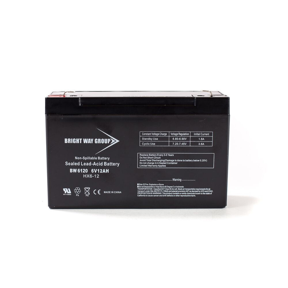Peg Perego Energy Cube Type C Ride-On Toy Battery 6V 12AH F1