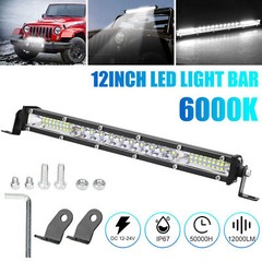 12″ inch 450W LED Work Light Bar Combo Spot Flood Driving Off Road SUV Boat ATV