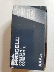 Duracell Procell AAA Alkaline Battery For Low Drain Devices 24 Pack Exp Mar 2032