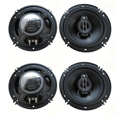 6-IN 2-WAY 320 WATT COAXIAL CAR SPEAKERS – PAIR-HiFi Full Range Auto Stereo Door