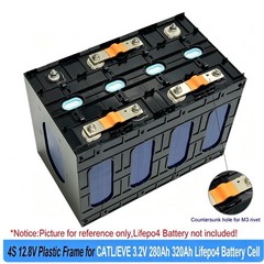 12V Battery Frame for 3.2V CATL EVE 280Ah 320Ah 360Ah Lifepo4 Cells ABS Holder