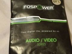Fospower-6 FT Audio Video Cable New Bin 24