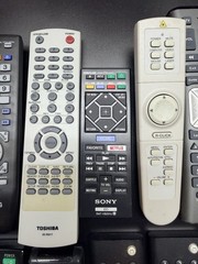 Mixed Bulk Lot of 35 Untested Remote Controls All with Covers Sony JVC Toshiba