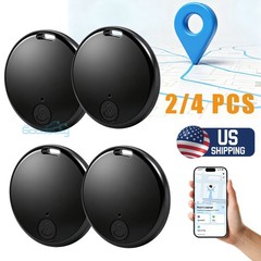 For IOS Android 4Pcs Bluetooth GPS Smart Tag Air Key Pet Finder Tracker Locator