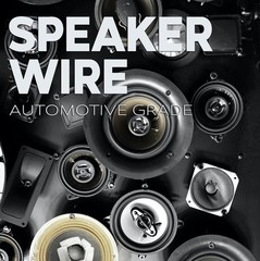 Speaker Zip Wire Primary Bonded Red & Black Cable Stranded Car Audio Automotive