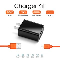 Fast Wall Charger Charging Cable Cord & Replacement Ring Doorbell Screwdriver…