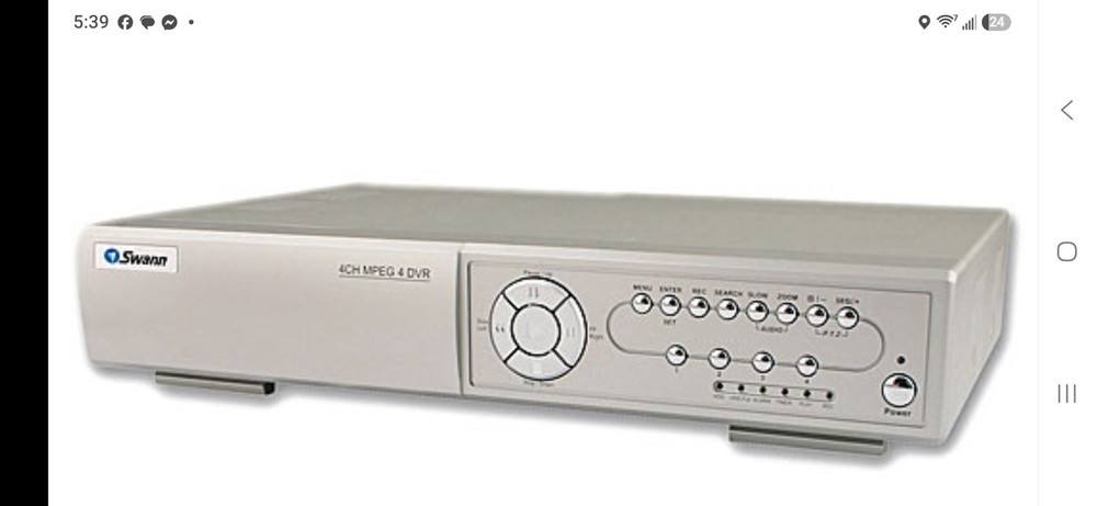 Swann Sw242-sr4 – DVR4-PRO-NET – With Hard Drive. Recorder Only