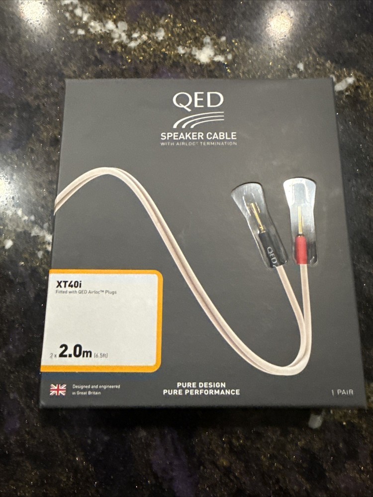 qed xt40i 2 x 2m Cables