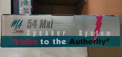 NOS,MA Audio 54mxi 5.25 speakers.old school 2000s