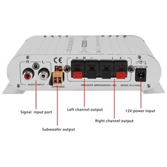 2.1 Bluetooth Stereo Hifi Car Amplifier Amp Sound Speaker EDR Audio LED Home💫
