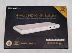 KanexPro 4-Port HDMI 4K Splitter 4k Ultra HDCP 2.2 SP-HD20-1x44k