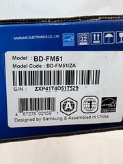 New Samsung BD-F5100 2013 Blu-Ray DVD Player NOS Sealed HTF Tech