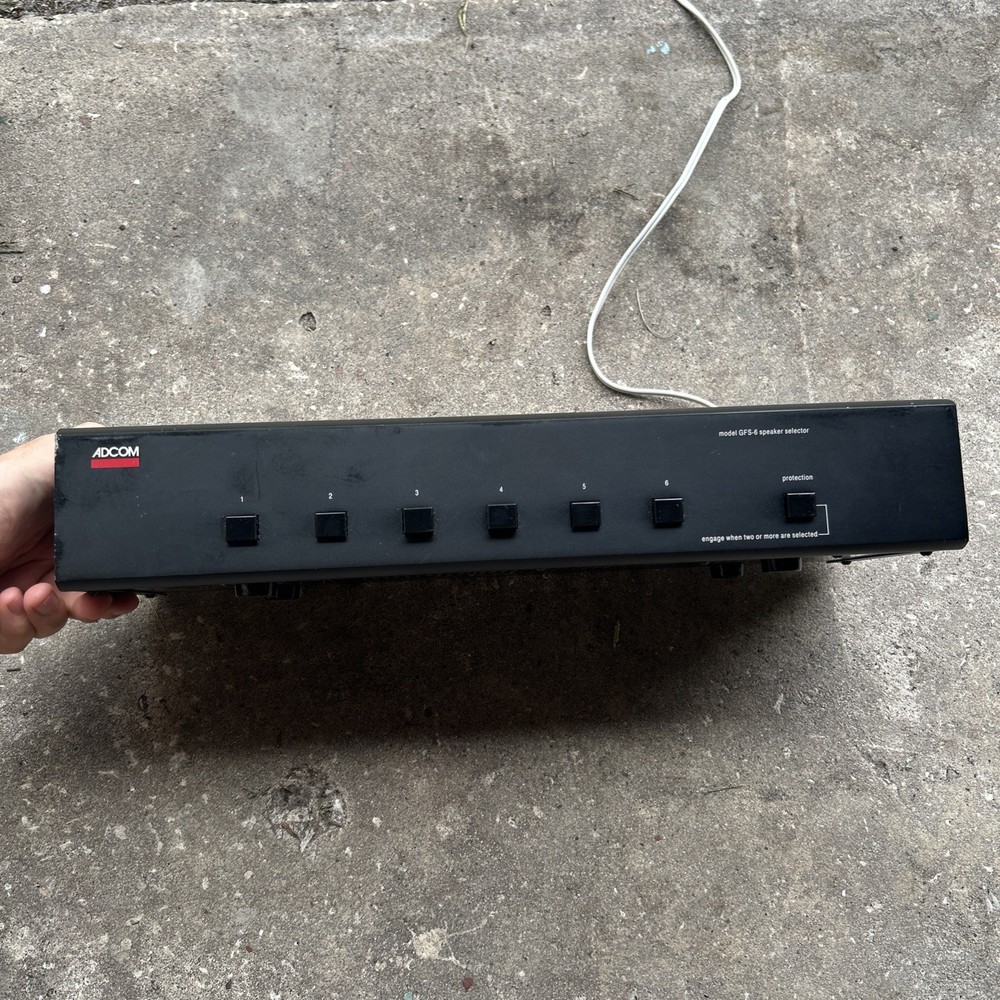 ADCOM GFS-6 Speaker Selector with AMP Protection