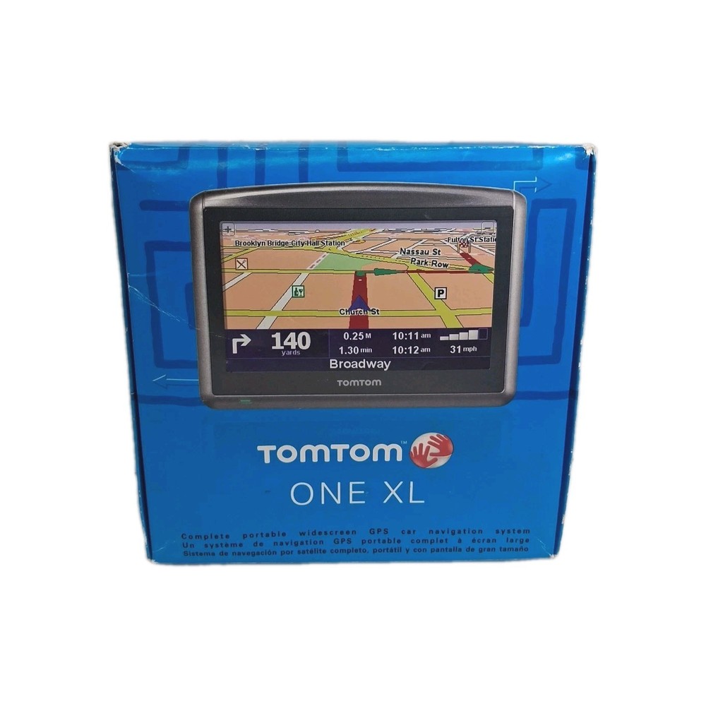TomTom One XL US Canada Portable GPS Widescreen Navigation System