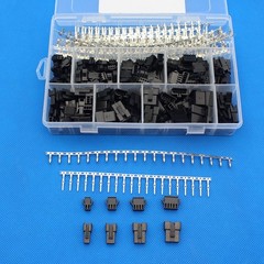 560Pcs 2.5mm Pitch 2 3 4 5 Pin JST SM Male & Female Plug Housing and Male/Fem…