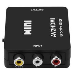 AV to HDMI 1080P RCA CVBS Video Audio Composite Converter Mini Adapter HDTV/DVD