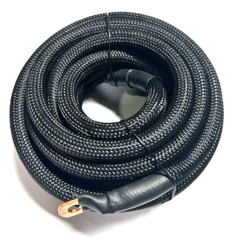 10ft BLACK SNAKESKIN OFC Wire Strands Copper Marine Cable AWG 4 Gauge